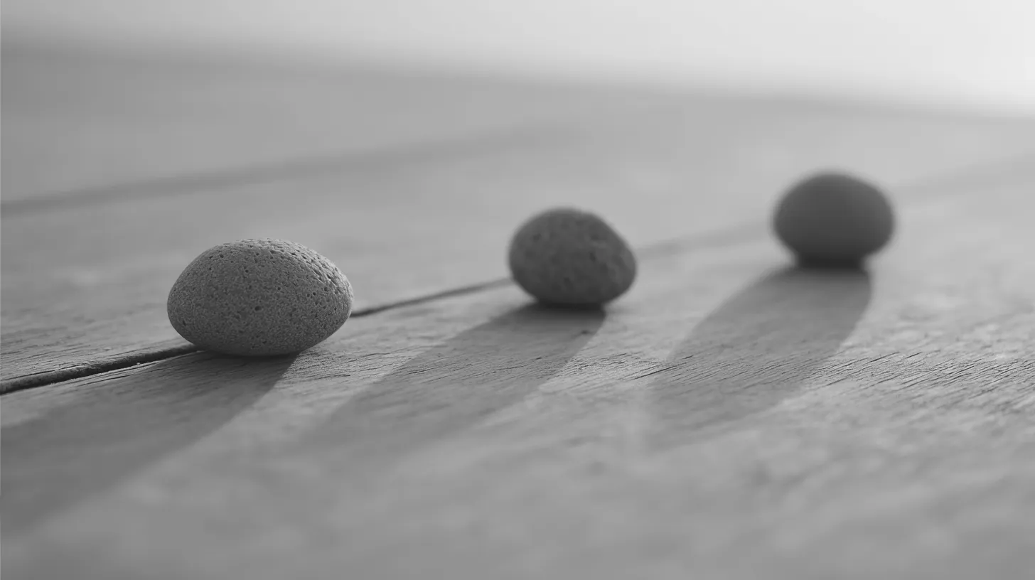 業務上の落とし穴を示す3つの控えめな注意マーク